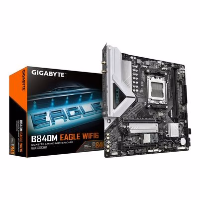Gigabyte B840M Eagle WiFi6: Placa Madre Micro-ATX con DDR5 hasta 128GB y WiFi 6